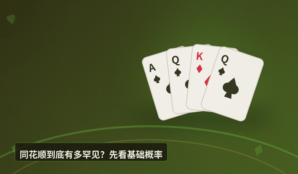 德州牛仔同花顺概率计算 - 德州牛仔同花顺概率怎么算？带你搞懂牌桌上的概率逻辑