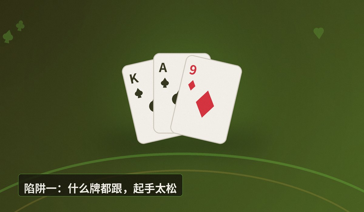 德州牛仔新手陷阱 - 德州牛仔新手陷阱:五个常见错误让打法不稳,看看你中了几个?