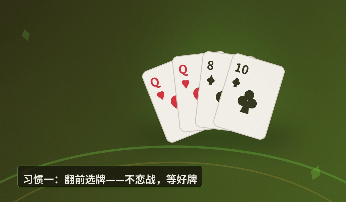 德州牛仔高手习惯 - 德州牛仔高手都在用的五个核心习惯，新手也能快速提升