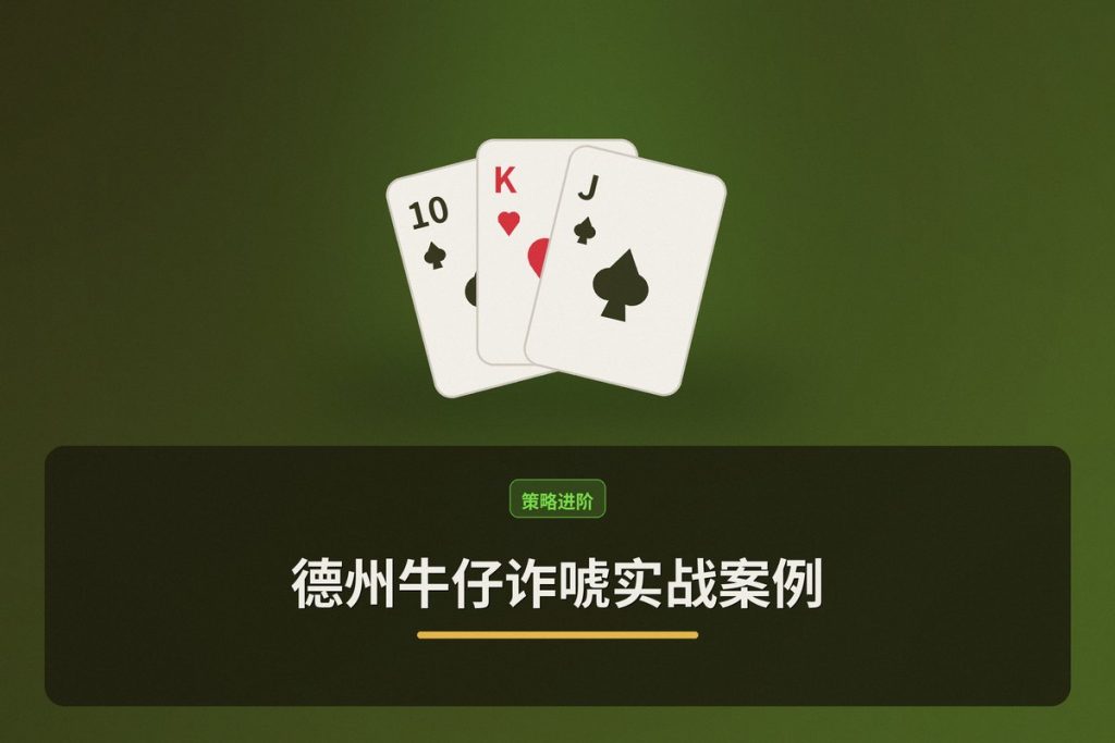 德州牛仔诈唬实战案例：三个让偷鸡更稳的关键打法