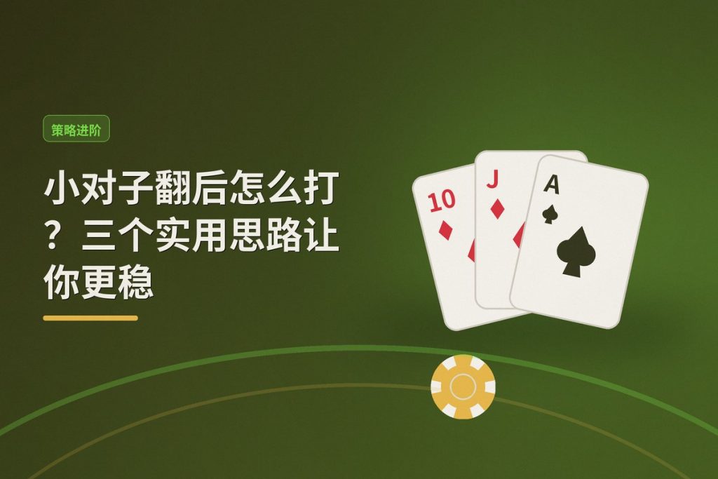 小对子翻后怎么打？三个实用思路让你更稳