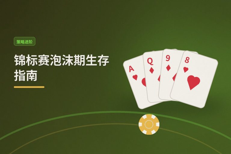 锦标赛泡沫期生存指南：三个让打法更稳的核心策略