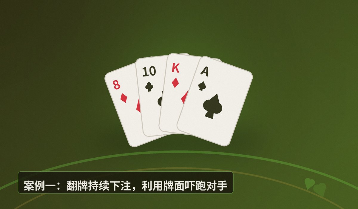 德州牛仔诈唬实战案例 - 德州牛仔诈唬实战案例：三个让偷鸡更稳的关键打法