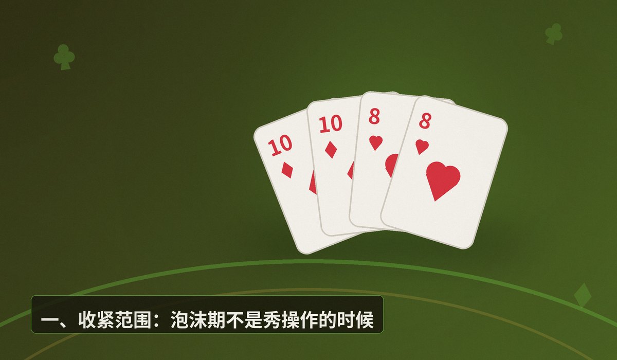 锦标赛泡沫期生存指南 - 锦标赛泡沫期生存指南：三个让打法更稳的核心策略