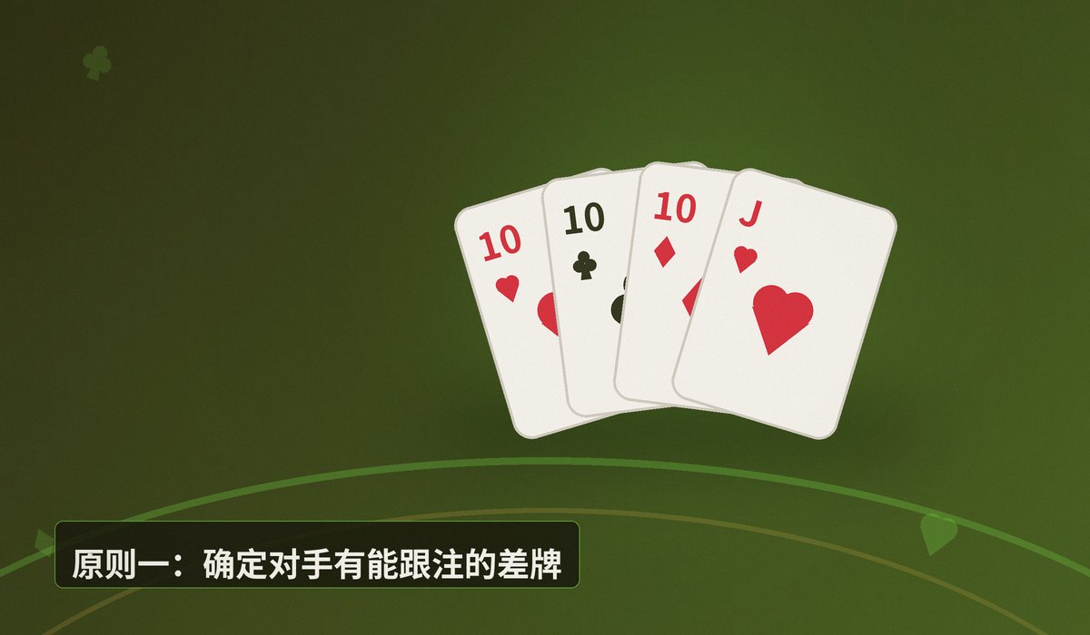 河牌价值下注六大原则 - 德州牛仔河牌价值下注六大原则，让打法更稳健