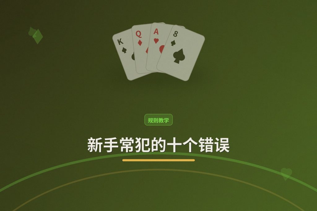 新手常犯的十个错误：德州牛仔入门避坑指南
