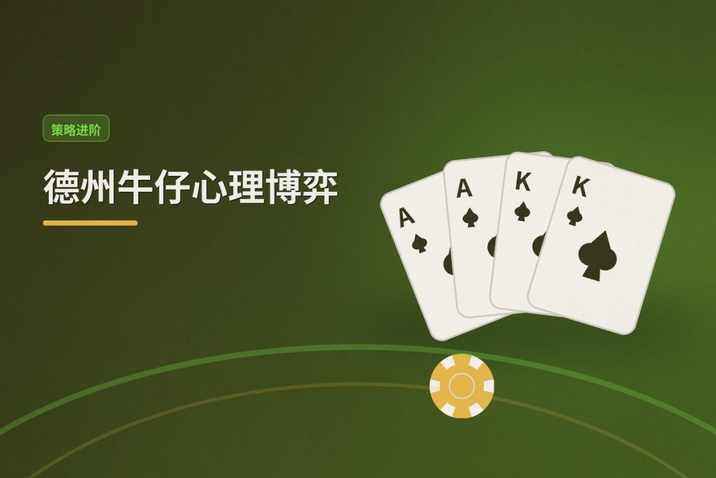 德州牛仔心理博弈：虚张声势怎么打才有效？三大实战技巧