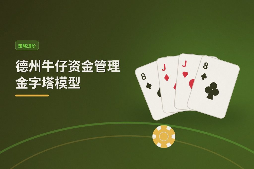 德州牛仔资金管理金字塔模型：三大层级让打法更稳